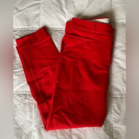Banana Republic Red Sloan Pants - Picture 1 of 3